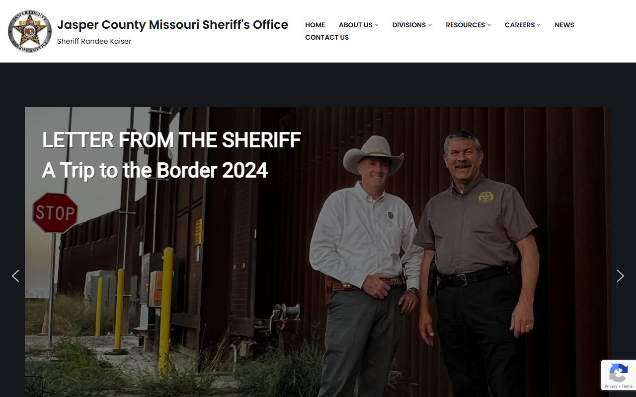 Jasper County Missouri Sheriff office DUI records and arrest information