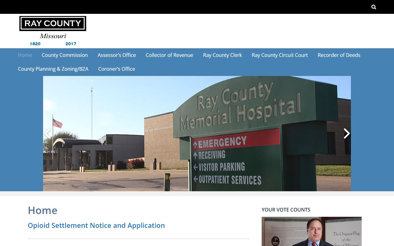 Ray County government resources for DUI records access