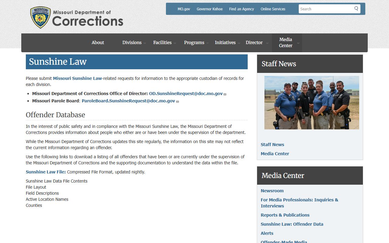 DeKalb County DUI records Missouri corrections and court system